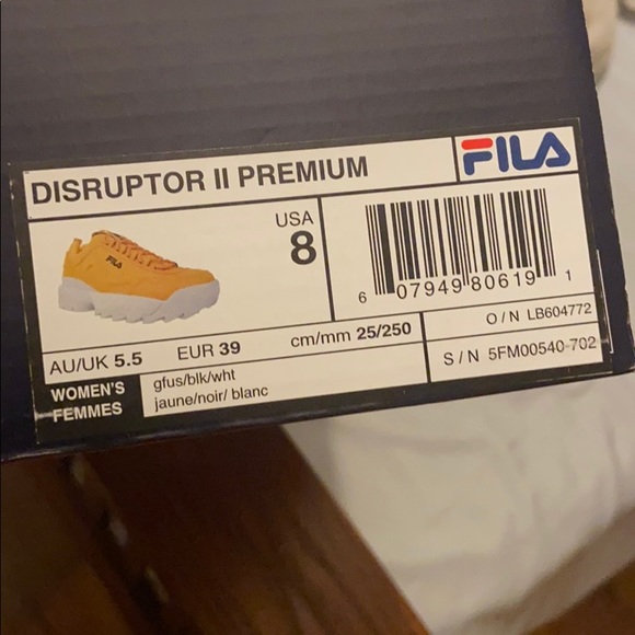 Fila Womens Disruptor Ii Premium - Picture 2 of 4